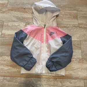Nike Pink and Gray windbreaker